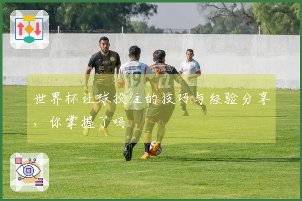 世界杯让球投注的技巧与经验分享，你掌握了吗