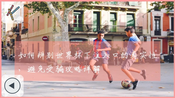 如何辨别世界杯下注入口的真实性，避免受骗攻略详解